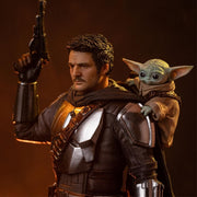 Iron Studios Star Wars - The Mandalorian And Grogu - The Mandalorian Movie Art Scale 1/10