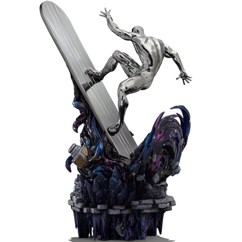 Iron Studios Marvel - Infinity Gauntlet Diorama - Silver Surfer Deluxe Art Scale 1/10