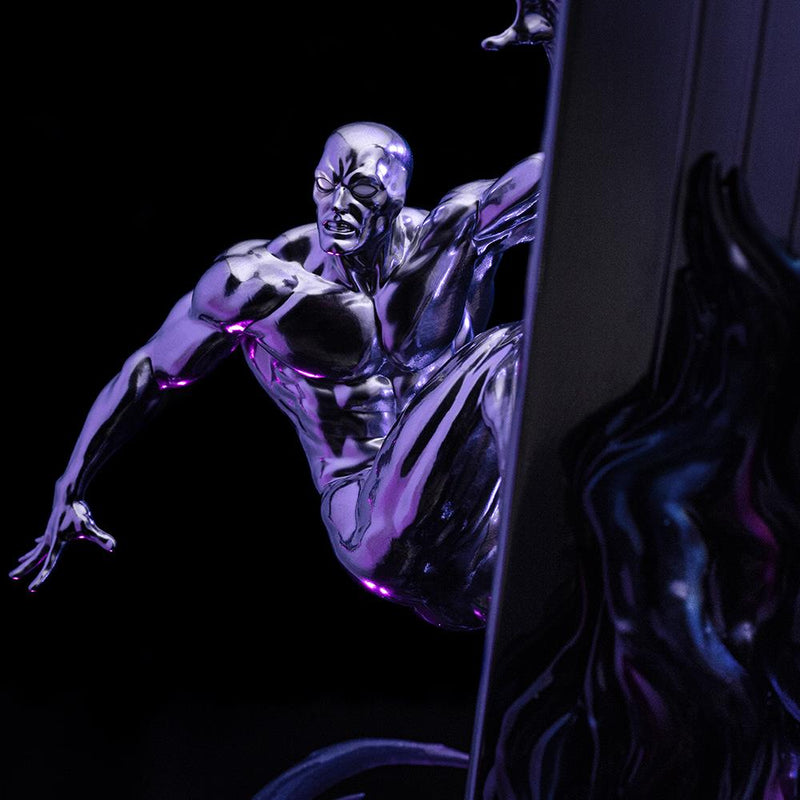 Iron Studios Marvel - Infinity Gauntlet Diorama - Silver Surfer Deluxe Art Scale 1/10