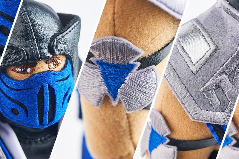 Collectible plush MORTAL KOMBAT Sub-Zero 44 cm