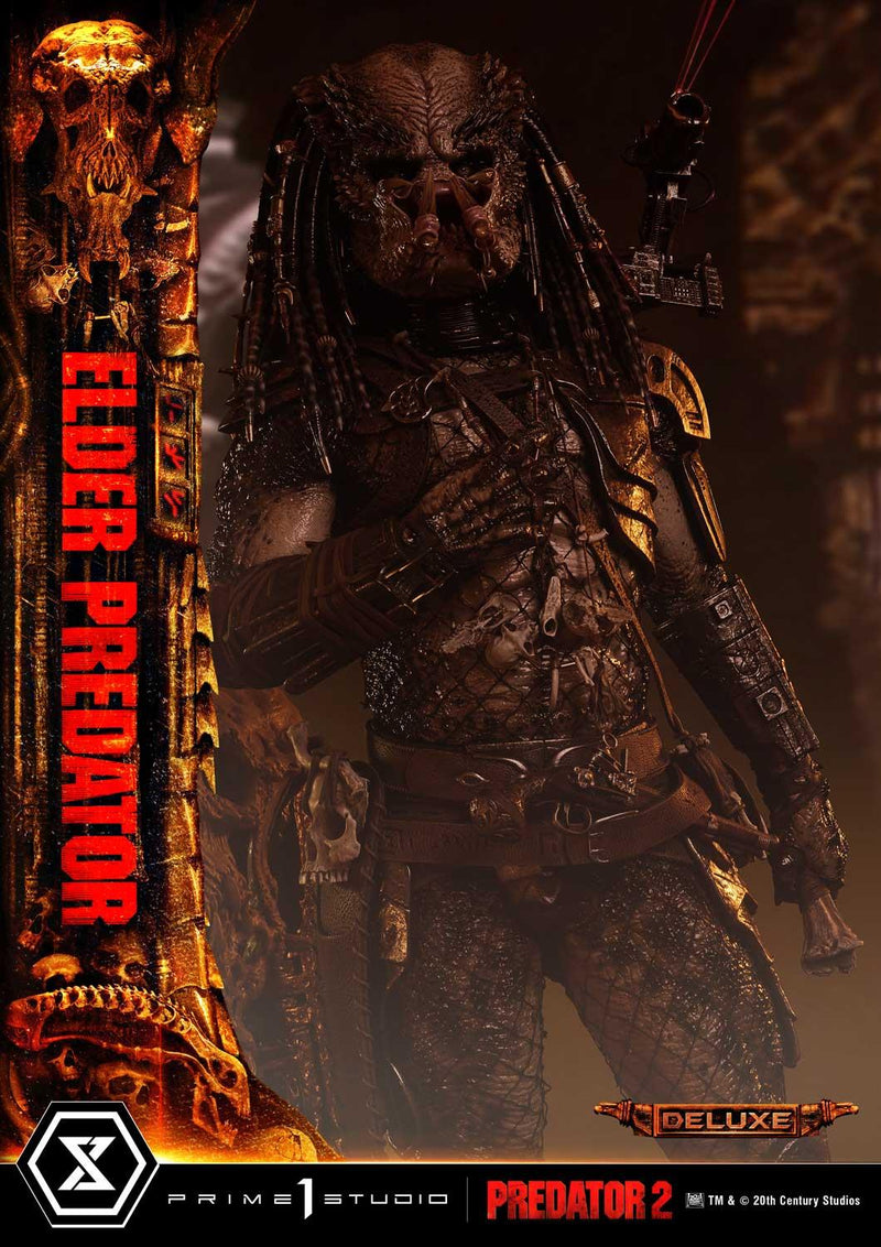 Prime 1 Studio Museum Masterline Predator 2 (Film) Elder Predator Deluxe Version