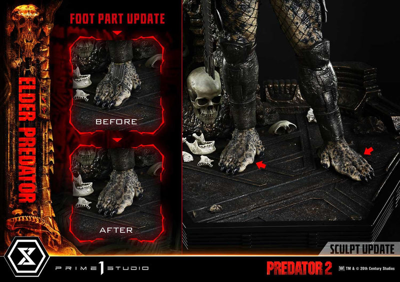 Prime 1 Studio Museum Masterline Predator 2 (Film) Elder Predator Deluxe Version