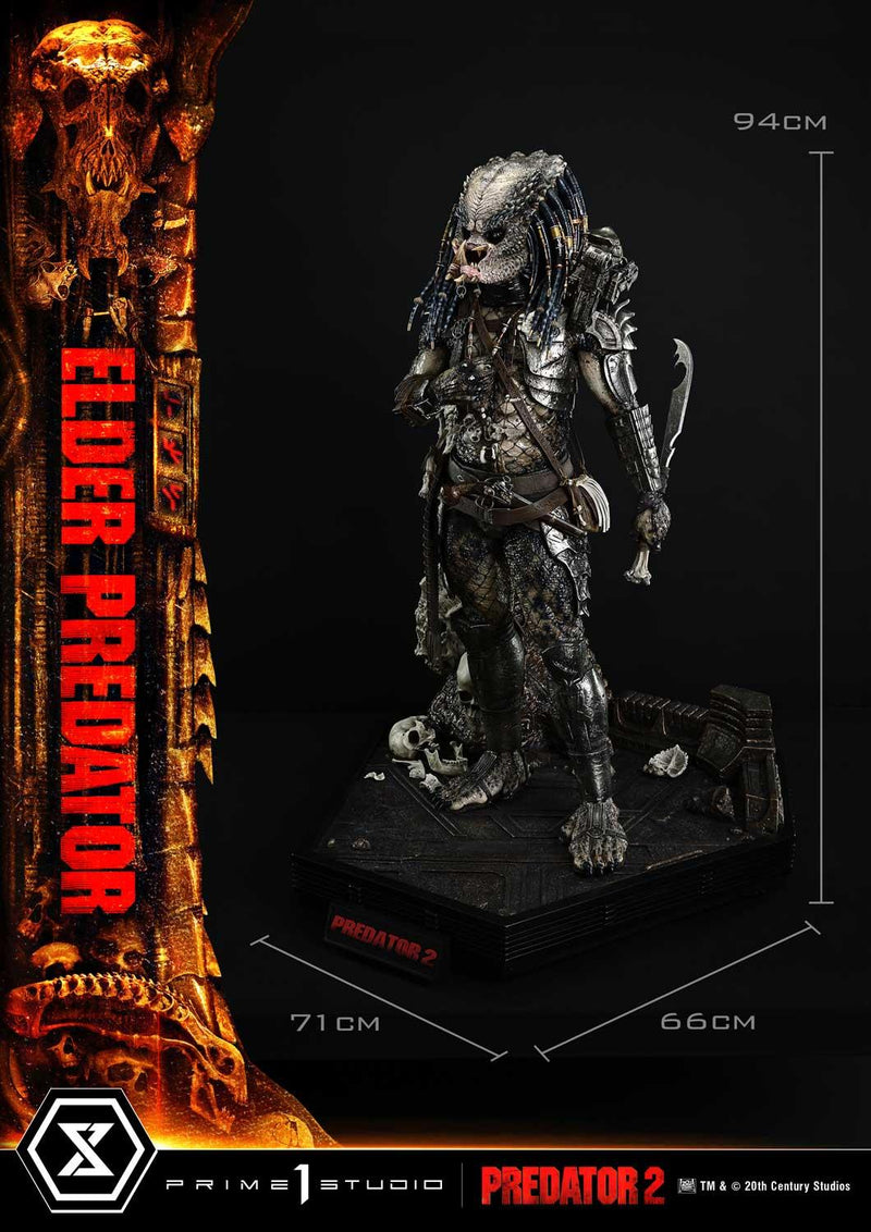 Prime 1 Studio Museum Masterline Predator 2 (Film) Elder Predator Deluxe Version