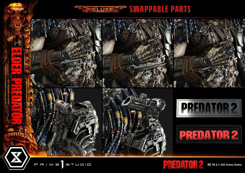 Prime 1 Studio Museum Masterline Predator 2 (Film) Elder Predator DX Bonus Version