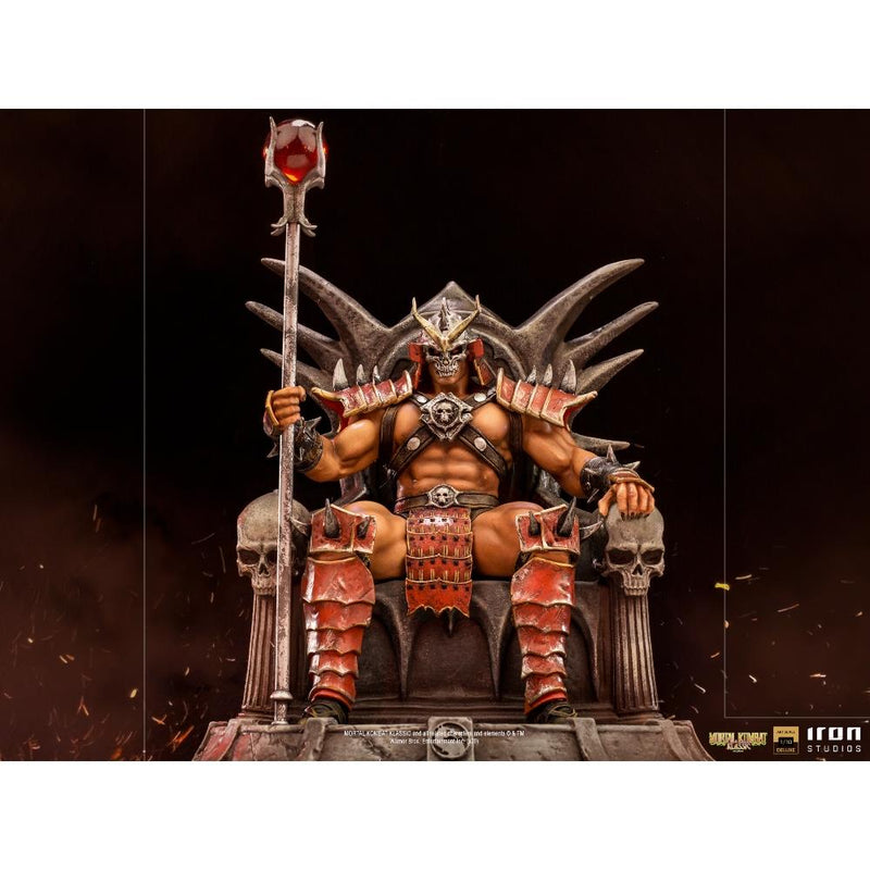 Iron Studios Mortal Kombat - Shao Kahn Statue Deluxe Art Scale 1/10