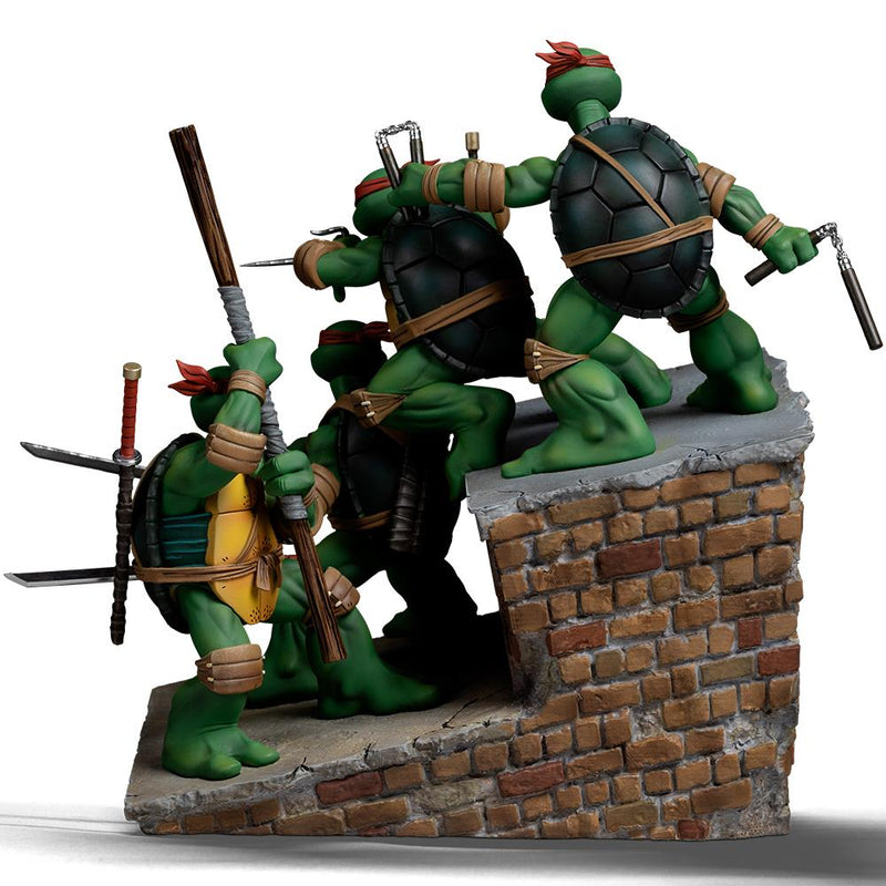 Iron Studios Teenage Mutant Ninja Turtles TMNT Set Art Scale 1/10