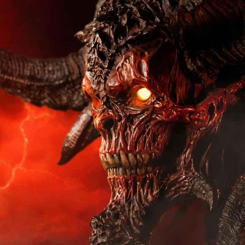 PureArts DIABLO IV: Lord of Hatred Mephisto Lifesize Art Mask LE