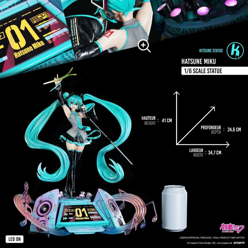 PureArts x Kitsune Statue -Hatsune Miku 1/6 Scale Statue