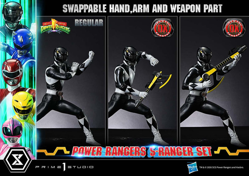Prime 1 Studio Premium Masterline Mighty Morphin Power Rangers Power Rangers 5-Ranger Set Deluxe Version