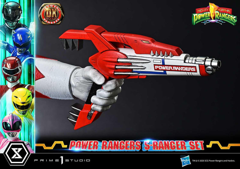 Prime 1 Studio Premium Masterline Mighty Morphin Power Rangers Power Rangers 5-Ranger Set DX Bonus Version