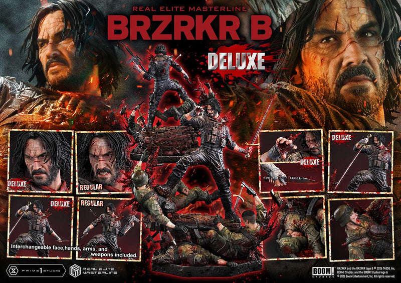 Prime 1 Studio Real Elite Masterline BRZRKR B Deluxe Version