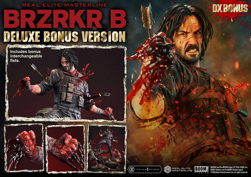 Prime 1 Studio Real Elite Masterline BRZRKR B DX Bonus Version