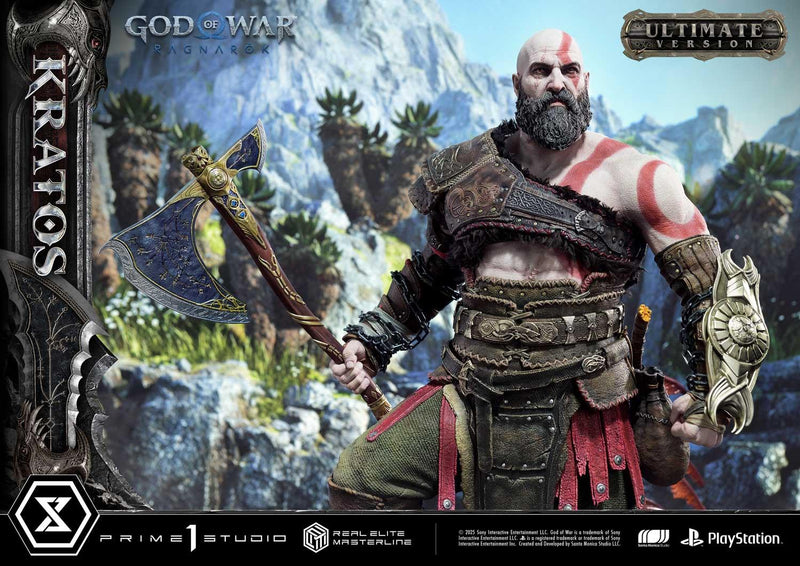 Prime 1 Studio Real Elite Masterline God of War: Ragnarok Kratos Ultimate Version