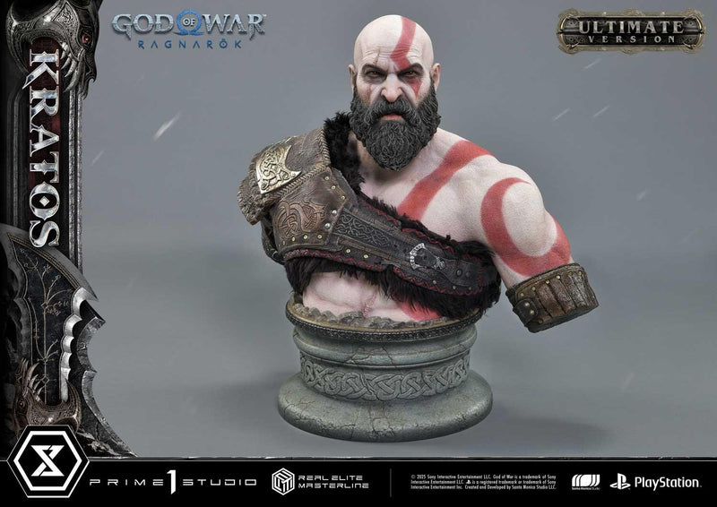 Prime 1 Studio Real Elite Masterline God of War: Ragnarok Kratos Ultimate Version