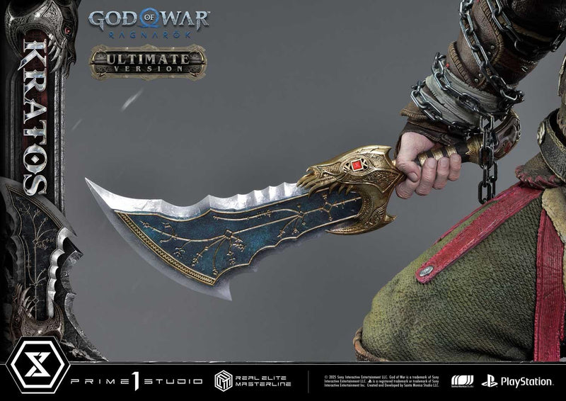 Prime 1 Studio Real Elite Masterline God of War: Ragnarok Kratos Ultimate Version