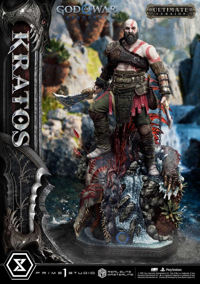 Prime 1 Studio Real Elite Masterline God of War: Ragnarok Kratos Ultimate Bonus Version
