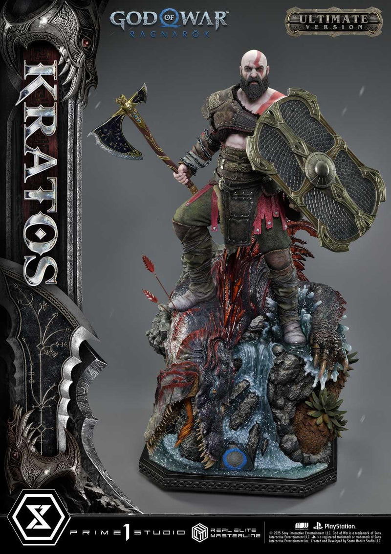 Prime 1 Studio Real Elite Masterline God of War: Ragnarok Kratos Ultimate Bonus Version