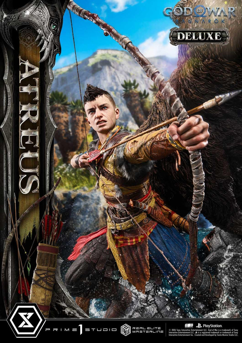 Prime 1 Studio Real Elite Masterline God of War: Ragnarok Atreus Deluxe Version