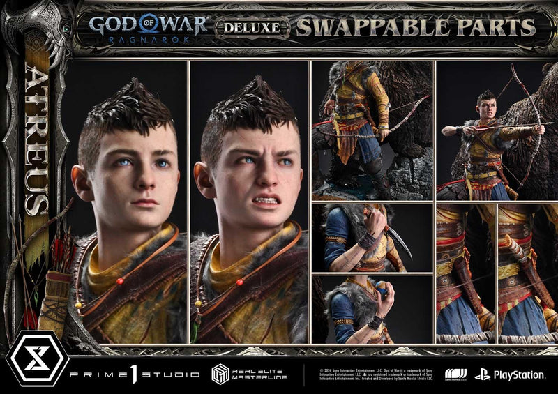 Prime 1 Studio Real Elite Masterline God of War: Ragnarok Atreus Deluxe Version
