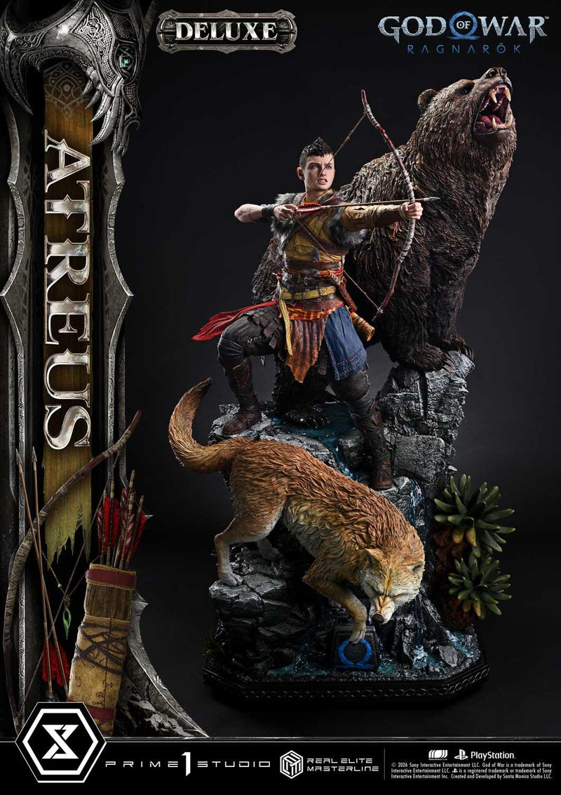 Prime 1 Studio Real Elite Masterline God of War: Ragnarok Atreus Deluxe Version