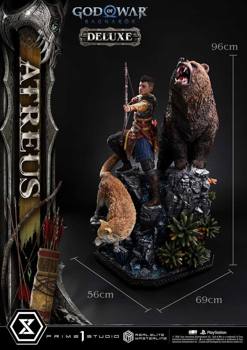 Prime 1 Studio Real Elite Masterline God of War: Ragnarok Atreus Deluxe Version