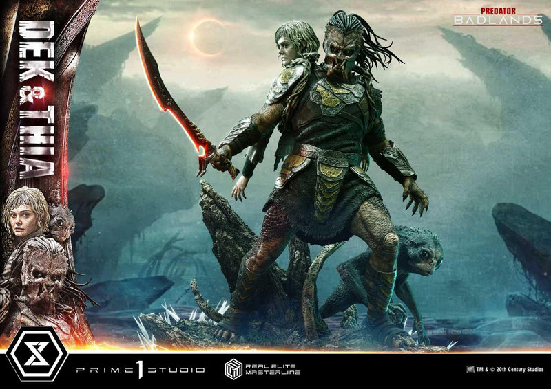 Prime 1 Studio Real Elite Masterline Predator: Badlands Dek & Thia