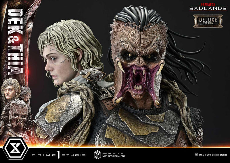 Prime 1 Studio Real Elite Masterline Predator: Badlands Dek & Thia Deluxe Version