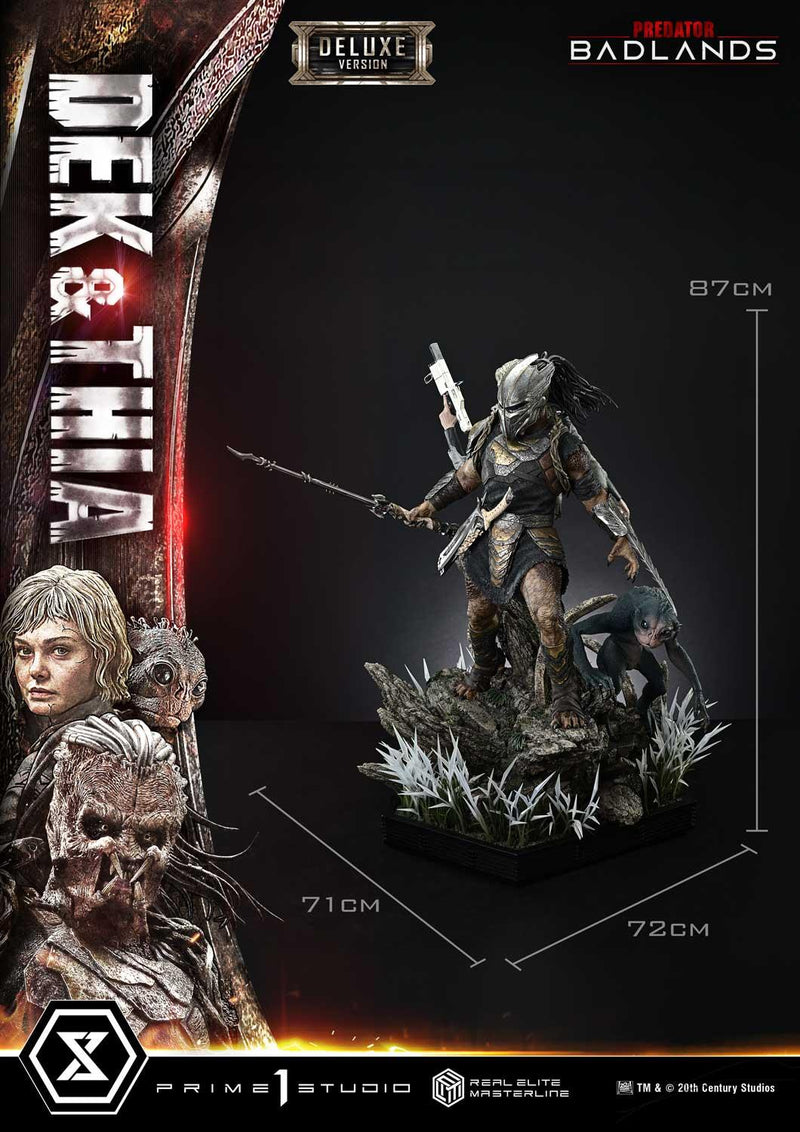 Prime 1 Studio Real Elite Masterline Predator: Badlands Dek & Thia Deluxe Version