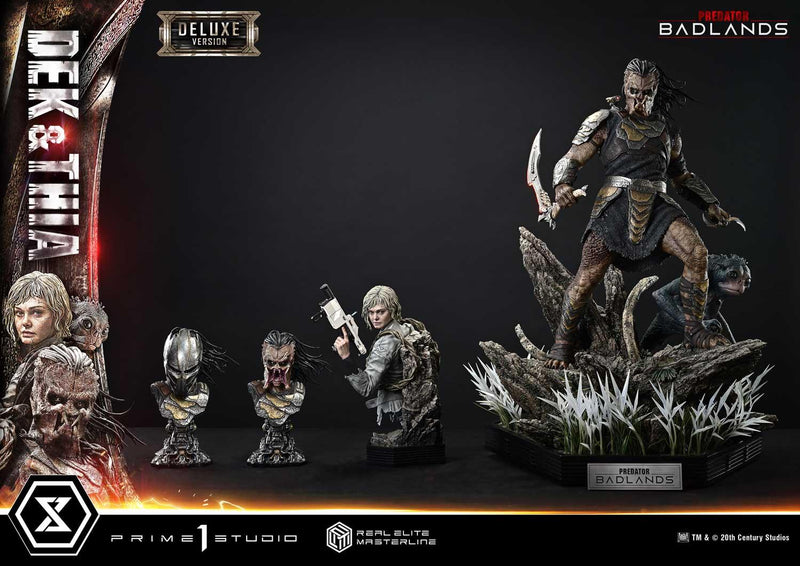 Prime 1 Studio Real Elite Masterline Predator: Badlands Dek & Thia DX Bonus Version