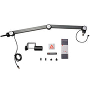 THRONMAX S1 CASTER Boom Arm Stand (Build-in USB-C 3 meters), Dark Gray
