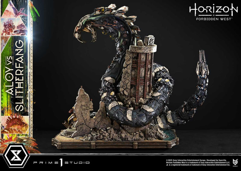 Prime 1 Studio Ultimate Diorama Masterline Horizon Forbidden West Aloy vs. The Slitherfang Bonus Version