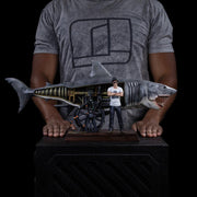 Iron Studios Deluxe Art Scale 1/10 - Steven Spielberg Jaws 50Th Anniversary Art Scale 1/10