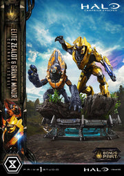 Prime 1 Studio Ultimate Premium Masterline Halo: Campaign Evolved Elite Zealot & Grunt Minor: Covenant Assault Bonus Version
