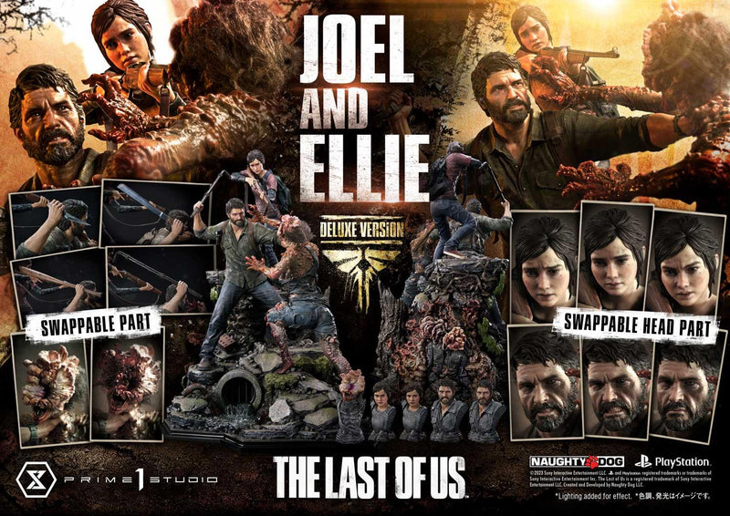 Prime 1 Studio Ultimate Premium Masterline The Last of Us PartⅠ Joel & Ellie DX Bonus Version