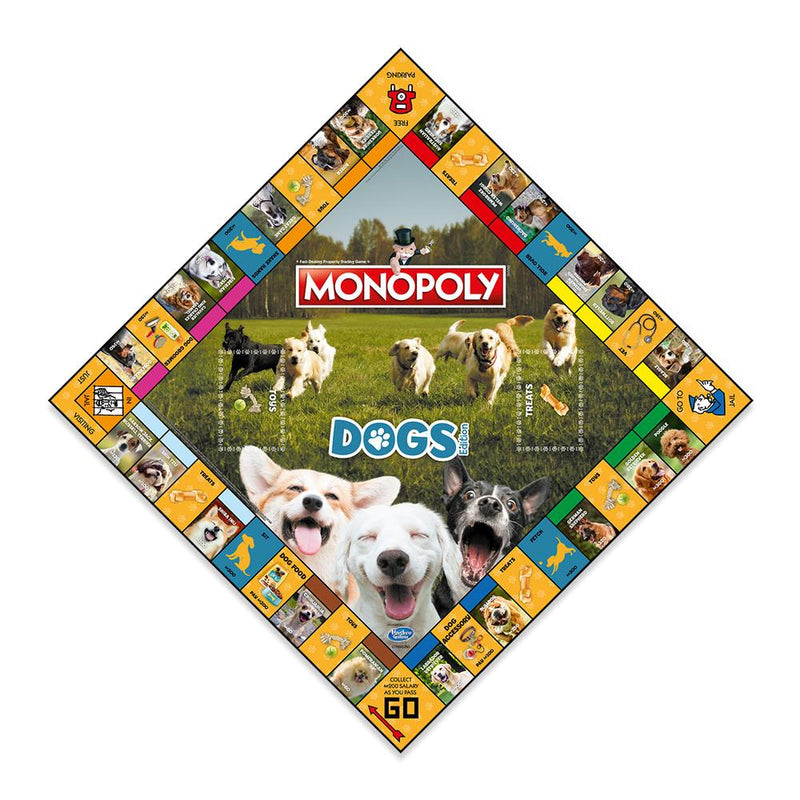 Winning Moves Dogs English - Monopoly