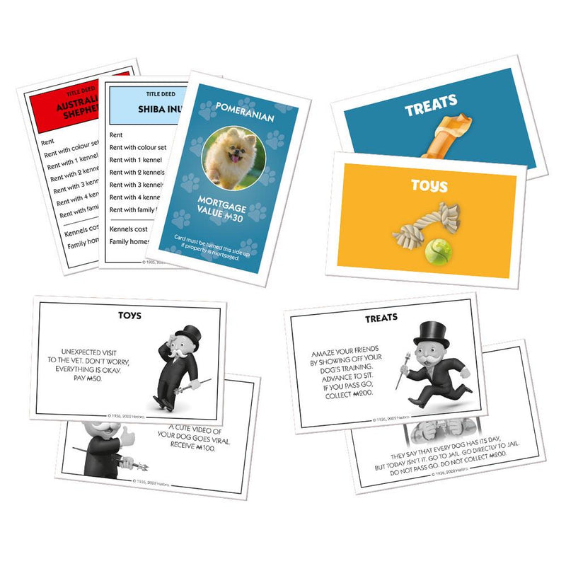 Winning Moves Dogs English - Monopoly