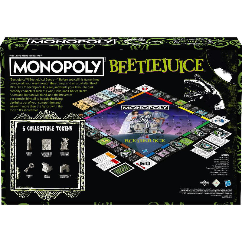 Winning Moves Beetlejuice - English Monopoly