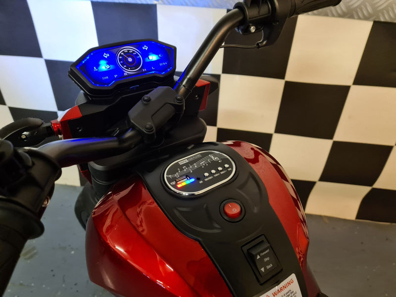 Grom Superbike 12V elmotorcykel til børn