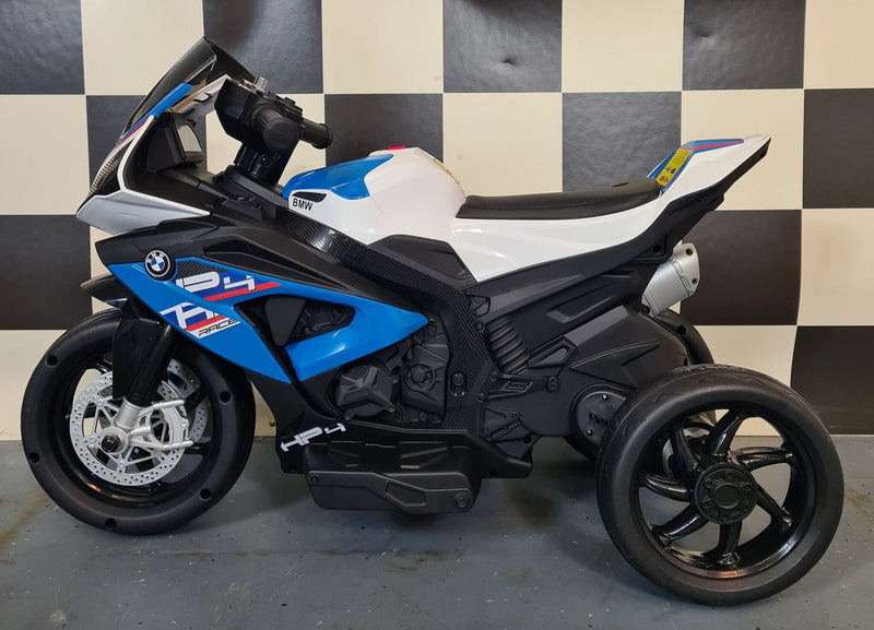 BMW HP4 12V børnetrike – blå