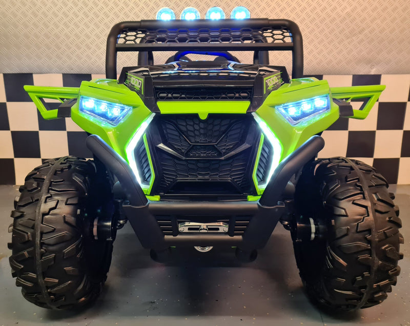Børnebuggy 12V – grøn
