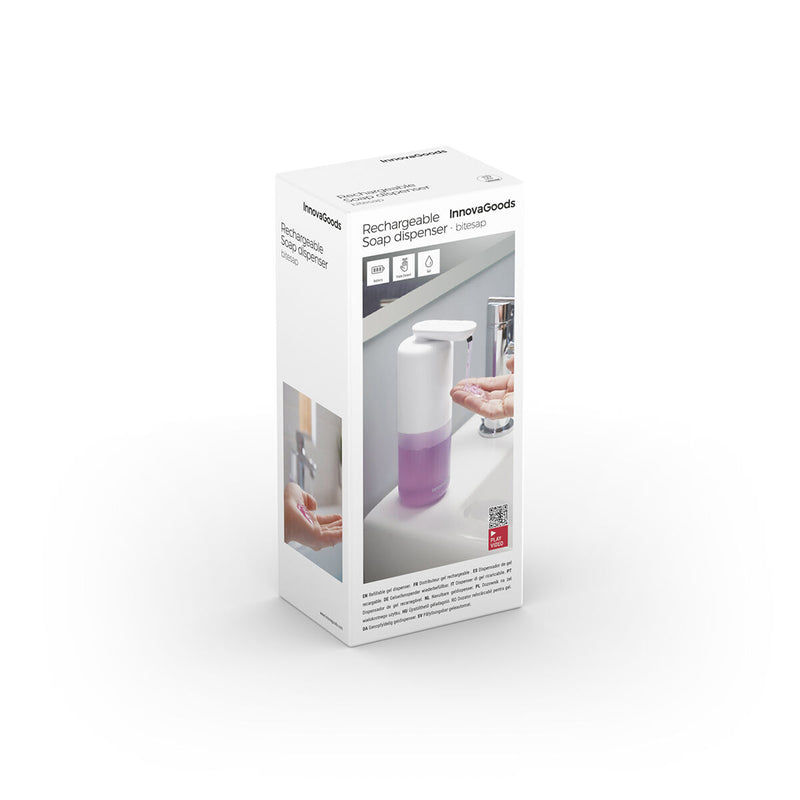 Automatisk genopladelig flydende sæbedispenser Bitesap InnovaGoods