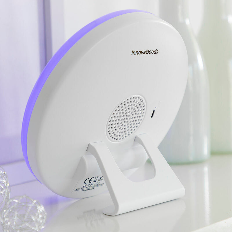 Genopladeligt solopgang vækkeur med højttaler Sunrilk InnovaGoods