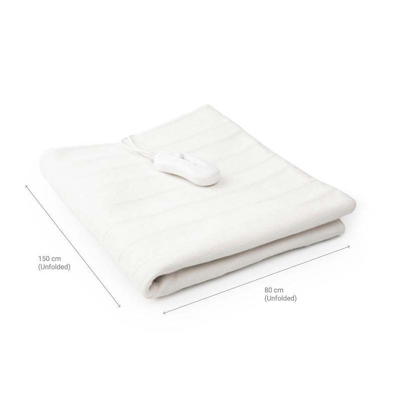 Elektrisk topmadras til én person Krewarm InnovaGoods 60 W 80 x 150 cm Hvid