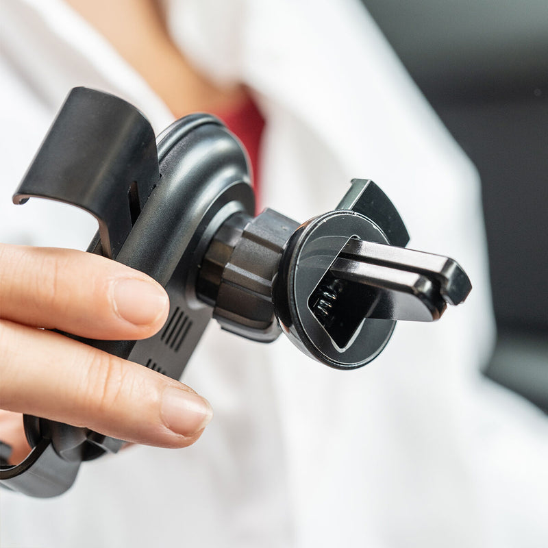 Bilholder med trådløs oplader til hurtig opladning Chakar InnovaGoods