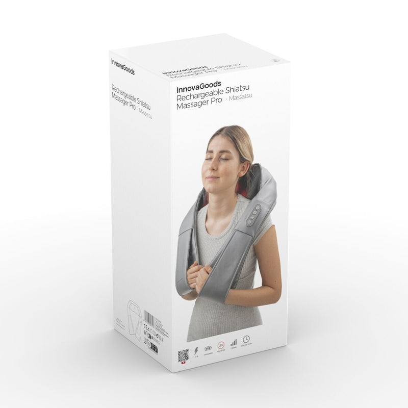 Genopladeligt shiatsu-massageapparat InnovaGoods (Refurbished B)