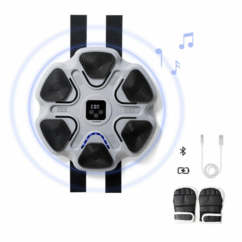 Genopladelig boksemaskine med musik InnovaGoods (Refurbished B)