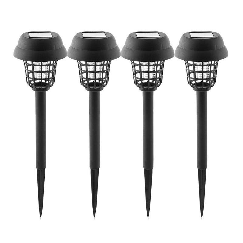 Myg-drab Solar Have Lampe InnovaGoods 4 enheder