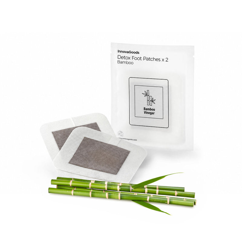 Detox Fod Plastre Bamboo InnovaGoods 30 enheder