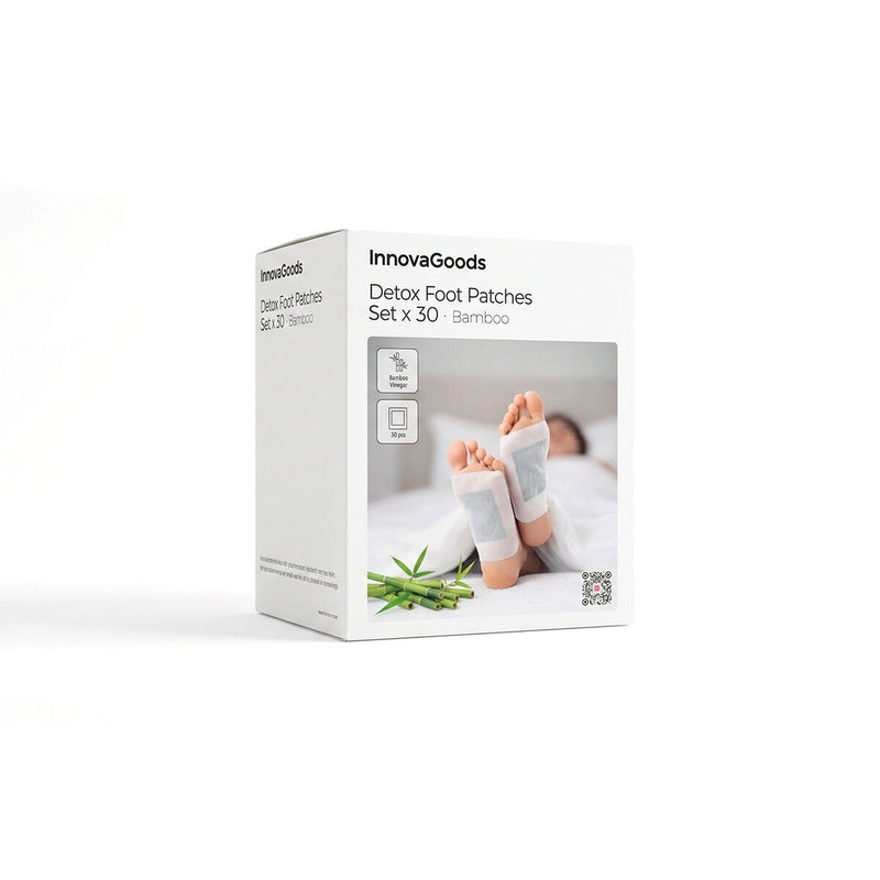 Detox Fod Plastre Bamboo InnovaGoods 30 enheder