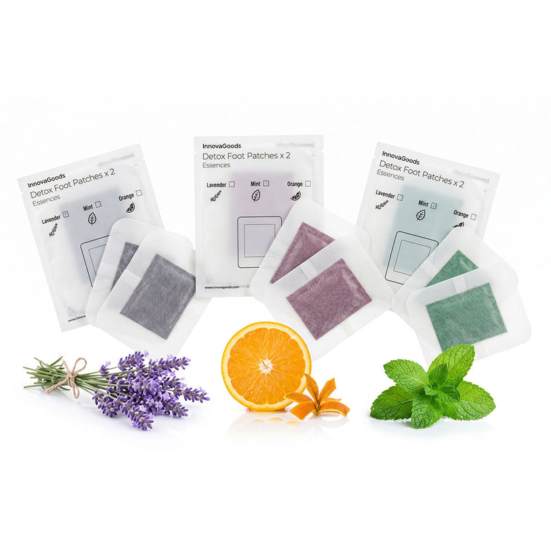 Detox Fod Plastre Essences InnovaGoods 30 enheder
